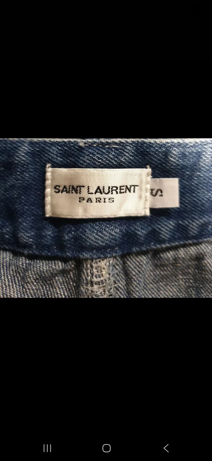생로랑 여성 청바지. 싸이즈 XS 상품이미지5