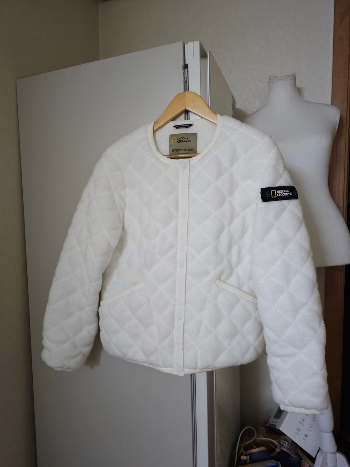 내셔널지오그래픽 뽀글이 퀼팅 자켓 상품이미지2