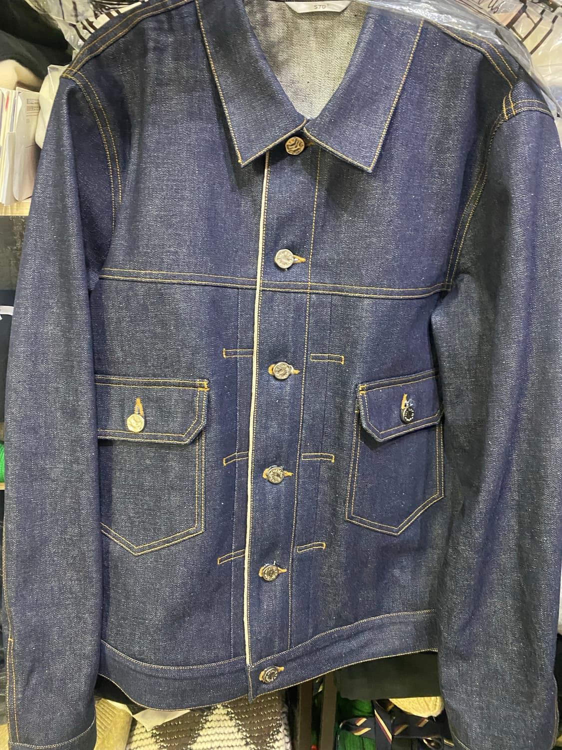 STU Selvedge Denim Jacket 상품이미지1