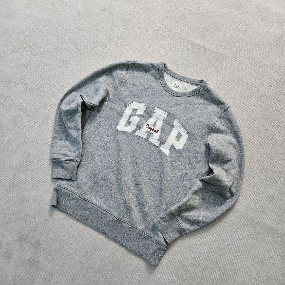 XS 갭 여성 오리지널 로고 맨투맨 0319Y 상품이미지1