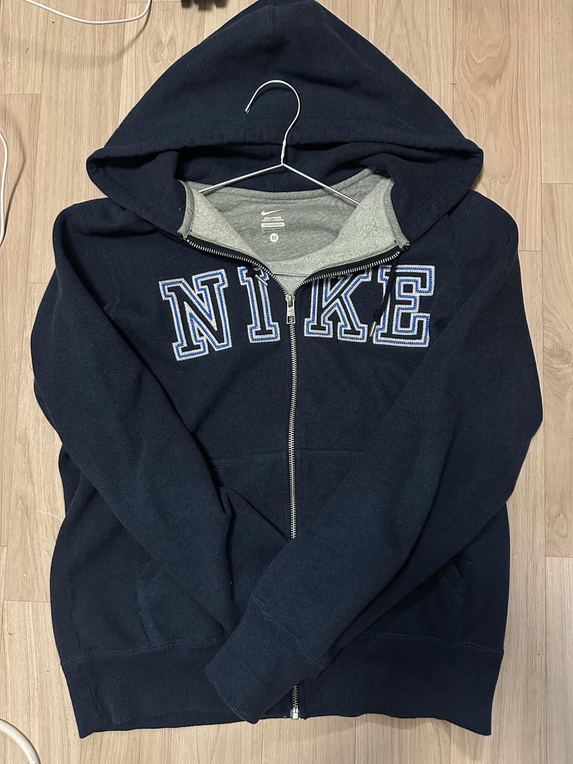[M] 00‘s 나이키 알파벳 후드집업 상품이미지1