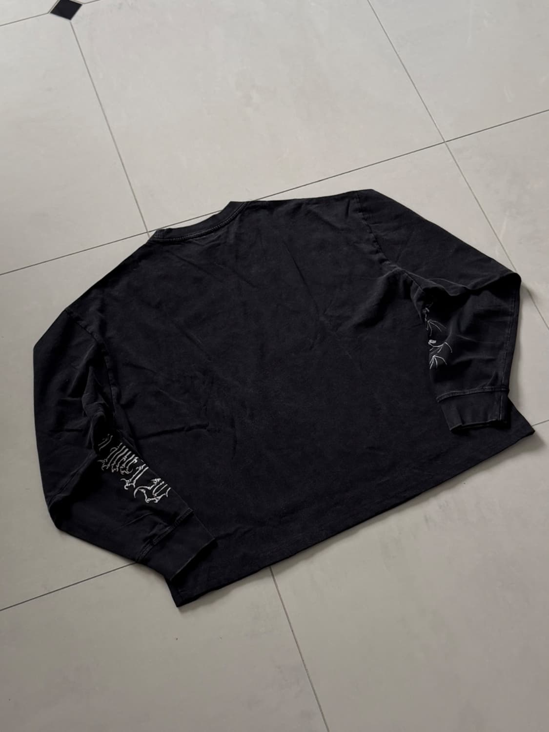 simple logo long sleeve 심플 로고 롱슬리브 상품이미지5