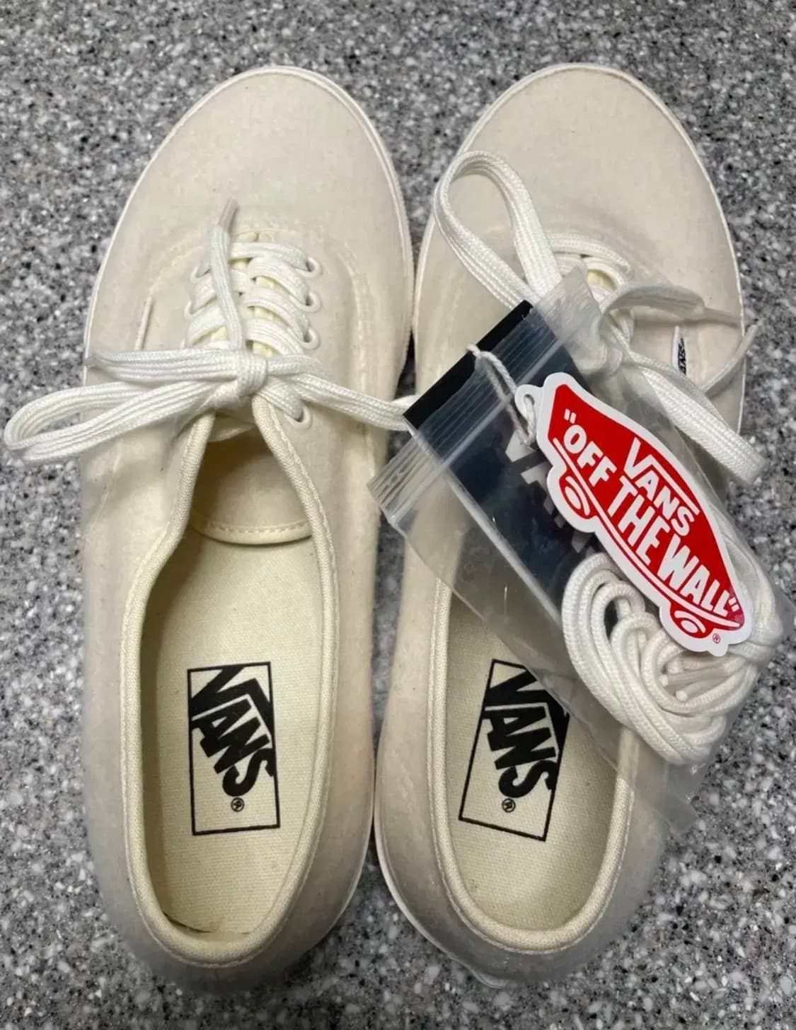 반스 어센틱 펠트 화이트 사이즈 280 상품이미지2