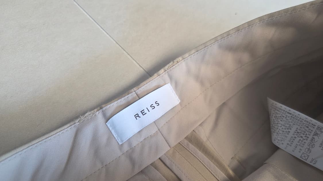 Reiss 리스  수피마 코튼 린넨 블렌드 치노 팬츠 상품이미지6