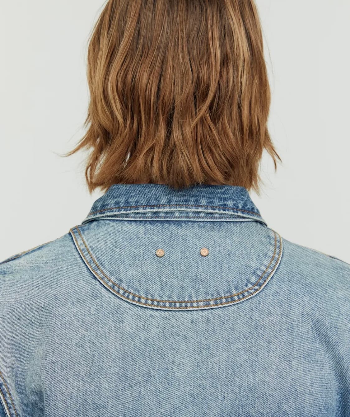 앤더슨벨 웨이브 데님 봄버 자켓 awa570m 상품이미지5