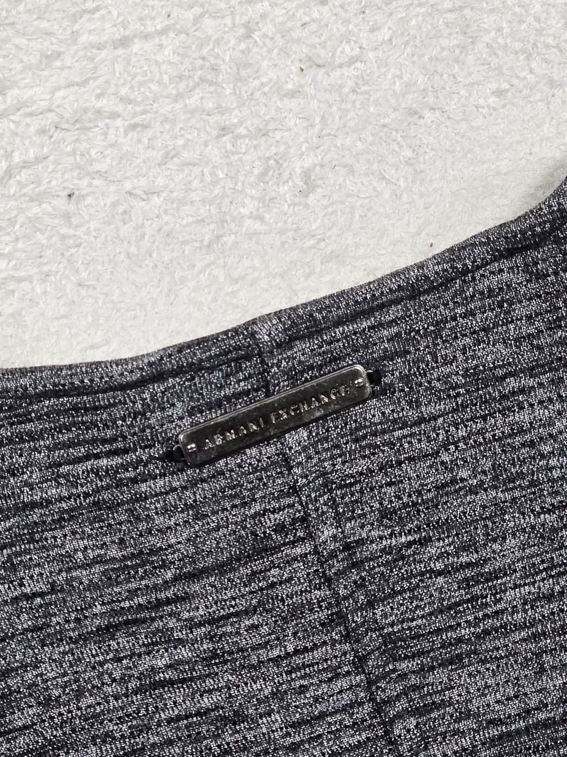 아르마니 익스체인지 사선 집업 자켓 XXS 상품이미지8