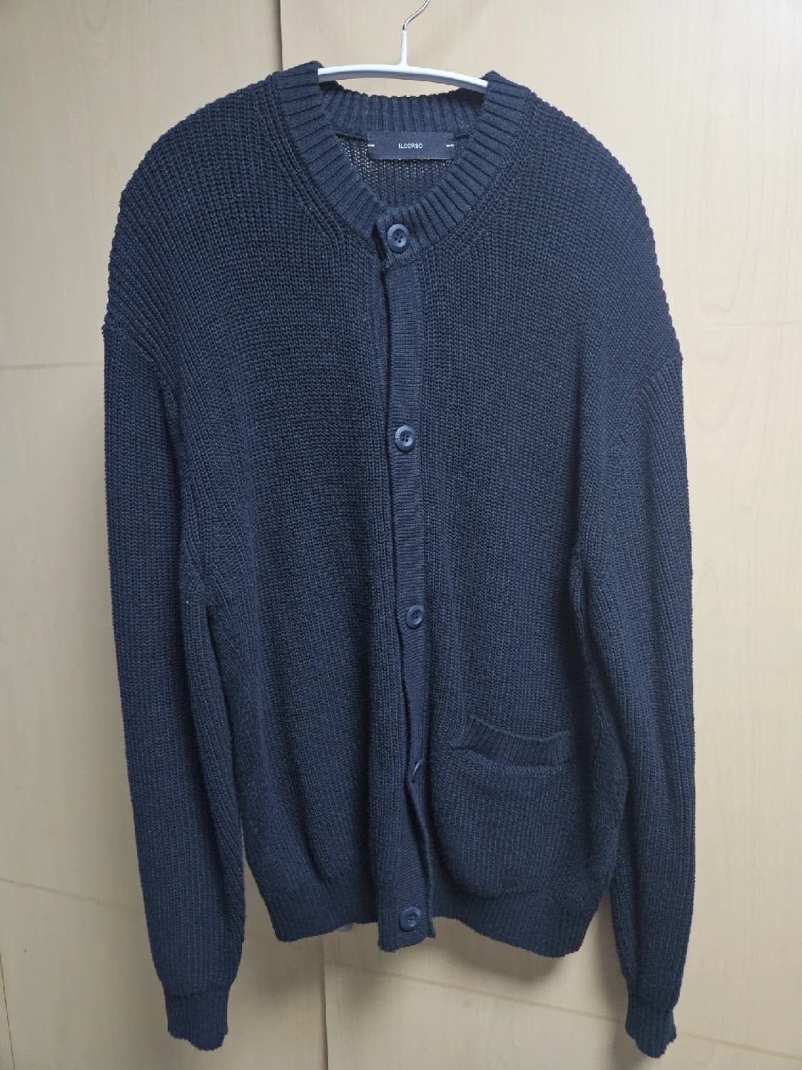 일꼬르소 캐시미어 라운드넥 가디건 상품이미지4