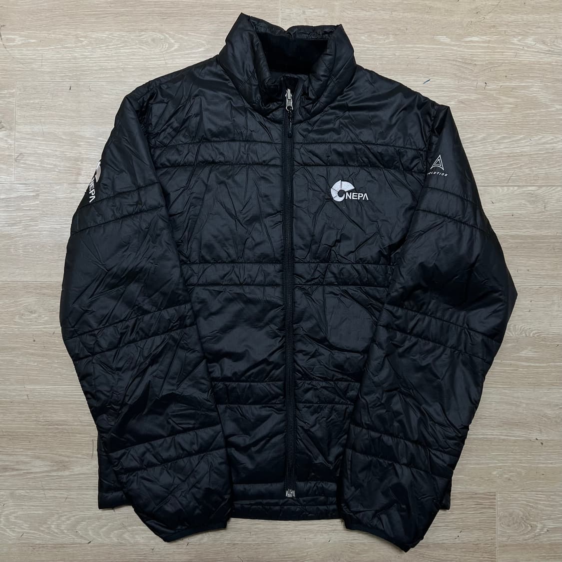네파 에볼루션 로고 경량패딩 점퍼 [블랙] M/95 상품이미지1