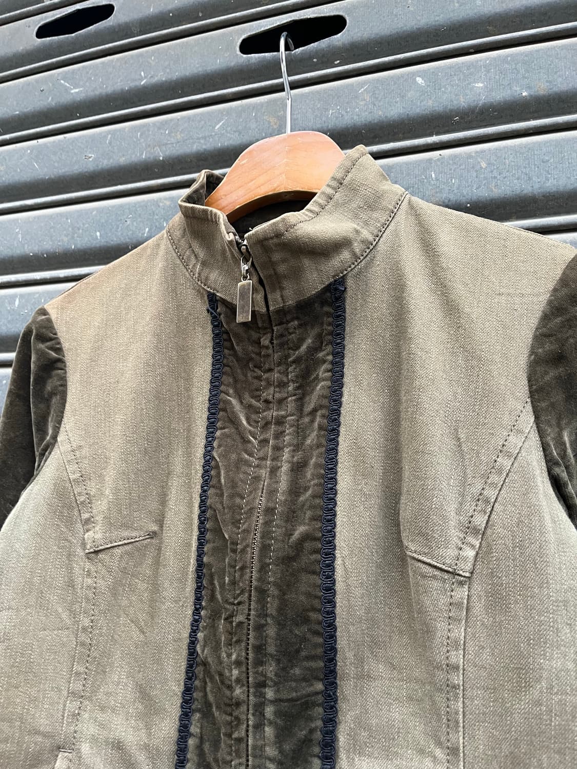 Vintage (made in japan) 하이넥 자켓 상품이미지2