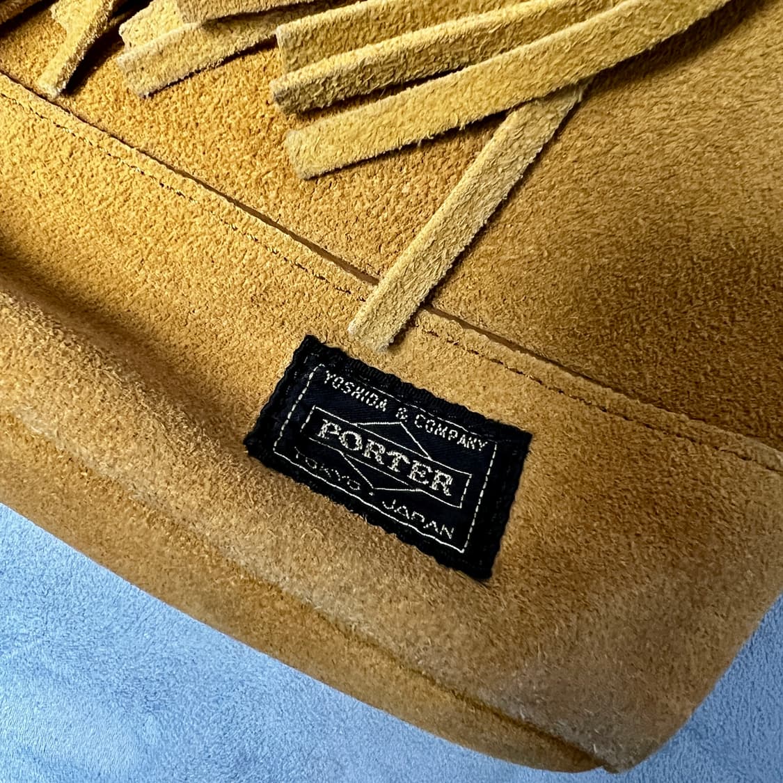 PORTER x 5525 gallery 포터 프린지 숄더백 가방 상품이미지5