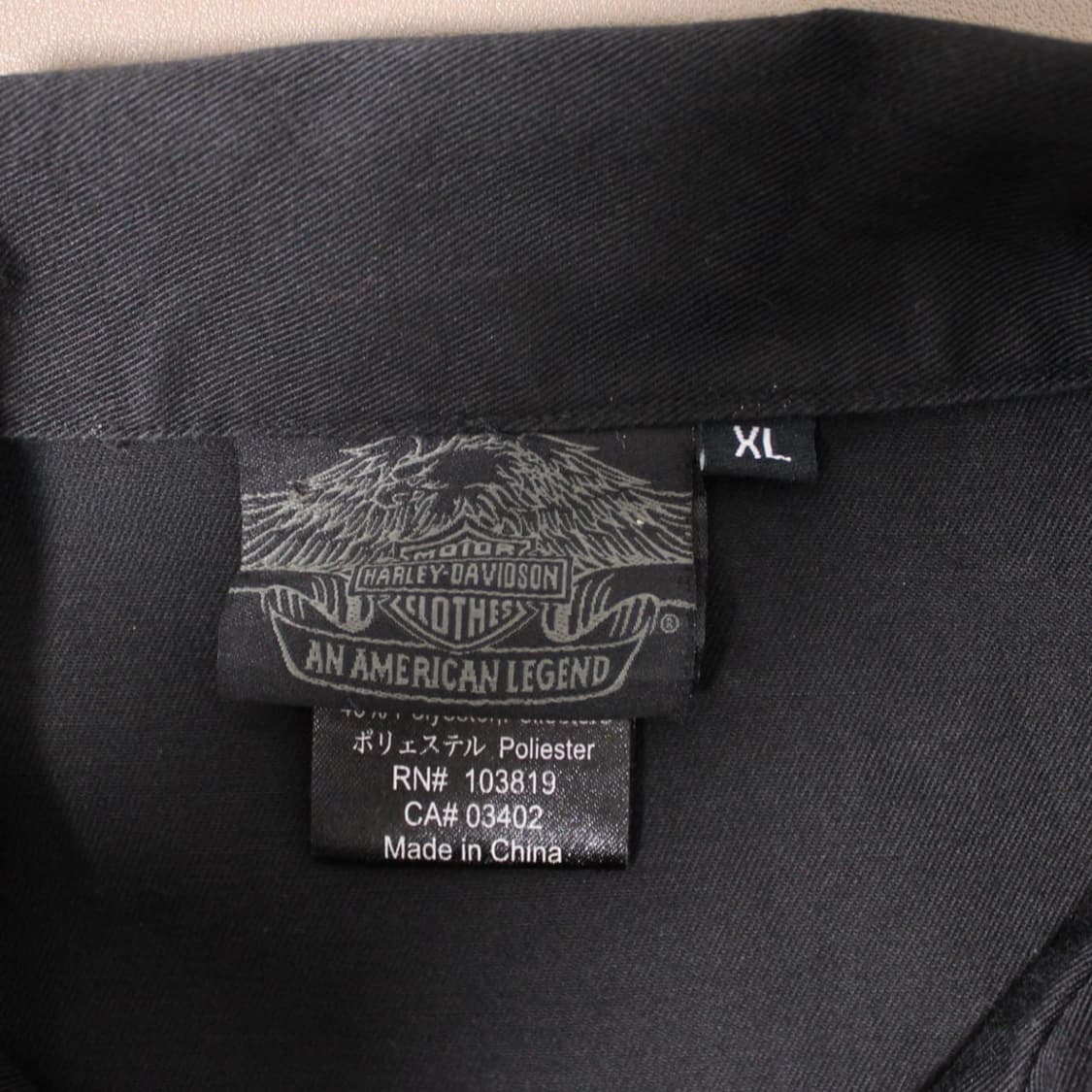 Harley-Davidson 할리 데이비슨 백 그래픽 워크 셔츠  상품이미지5