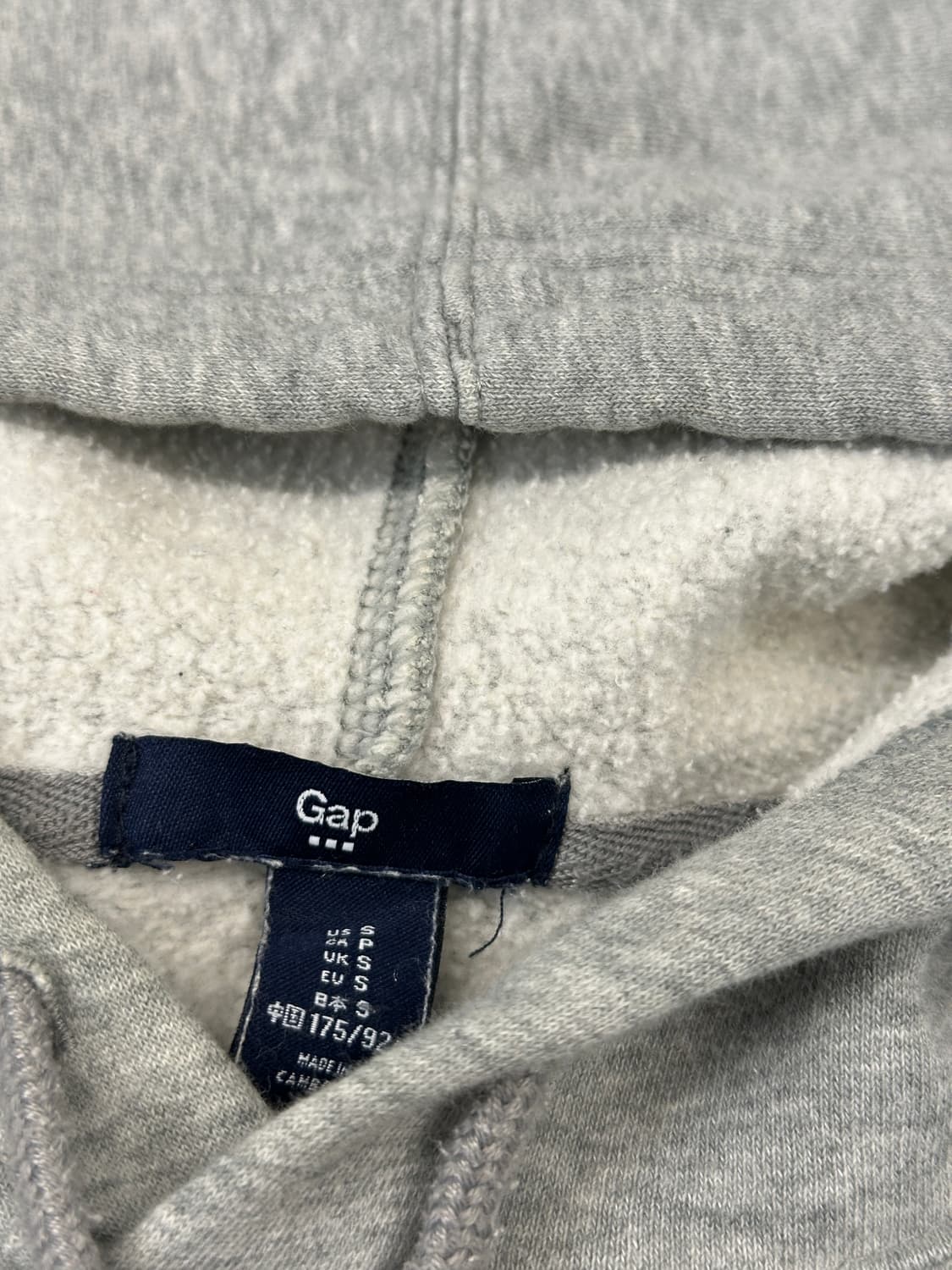 갭 스펠로고 후드 S 상품이미지4