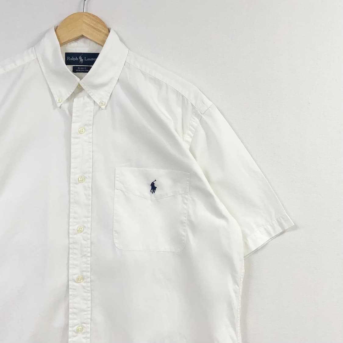 XL 폴로 블레이크 화이트 셔츠 상품이미지1
