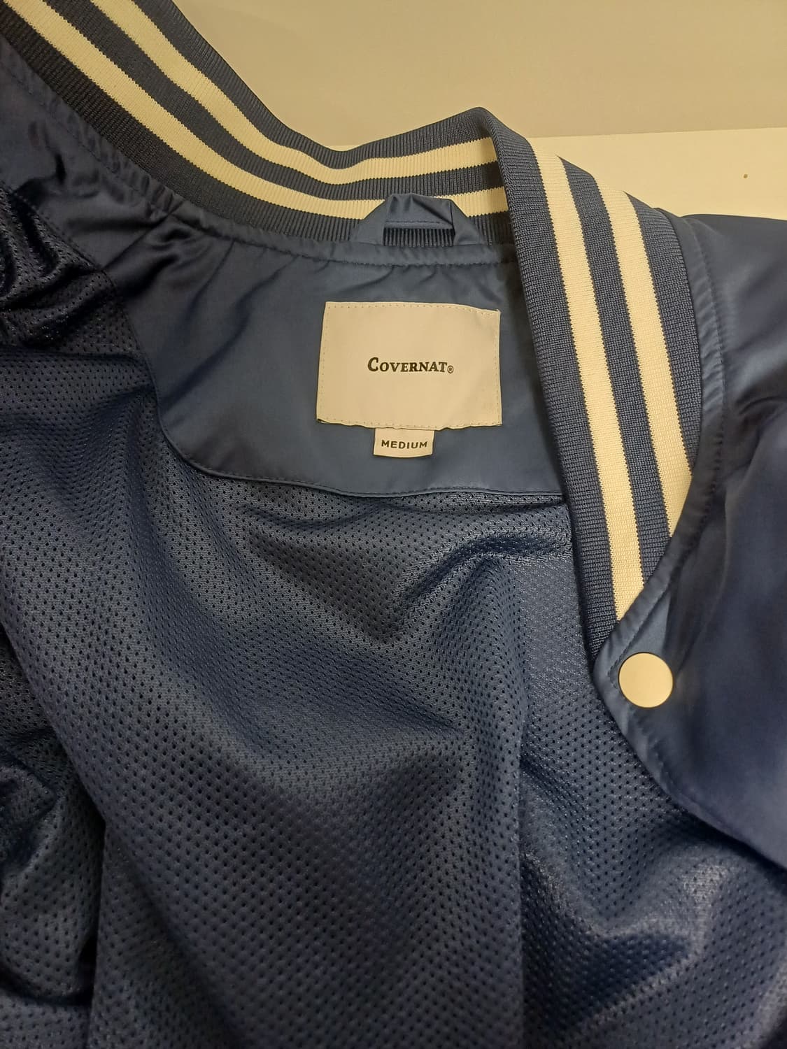 커버낫(COVERNAT) C 로고 스타디움 자켓 [M]  상품이미지4