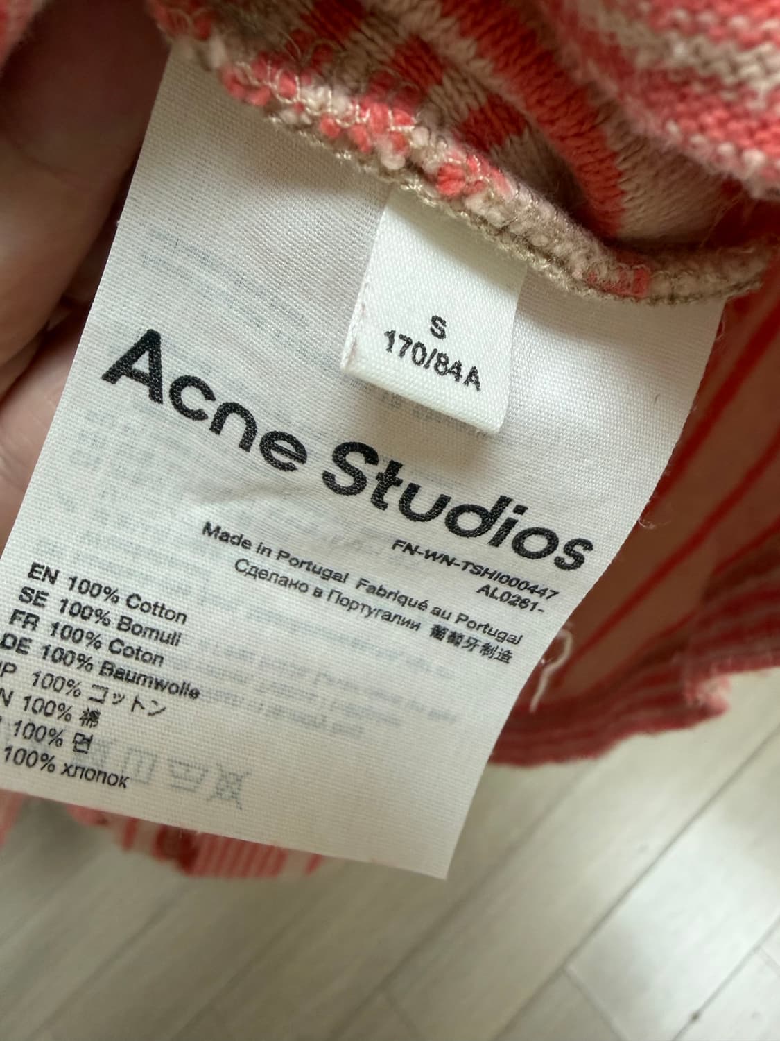 아크네 스튜디오 럭비 카리티 상품이미지10