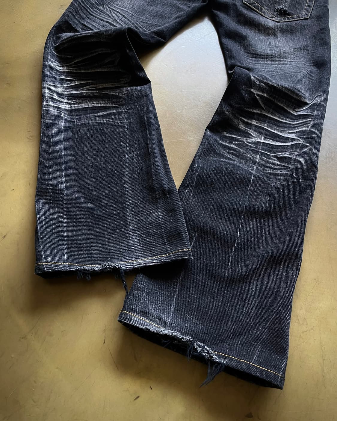 Semanticdesign Washed Flare Denim Pants 상품이미지10