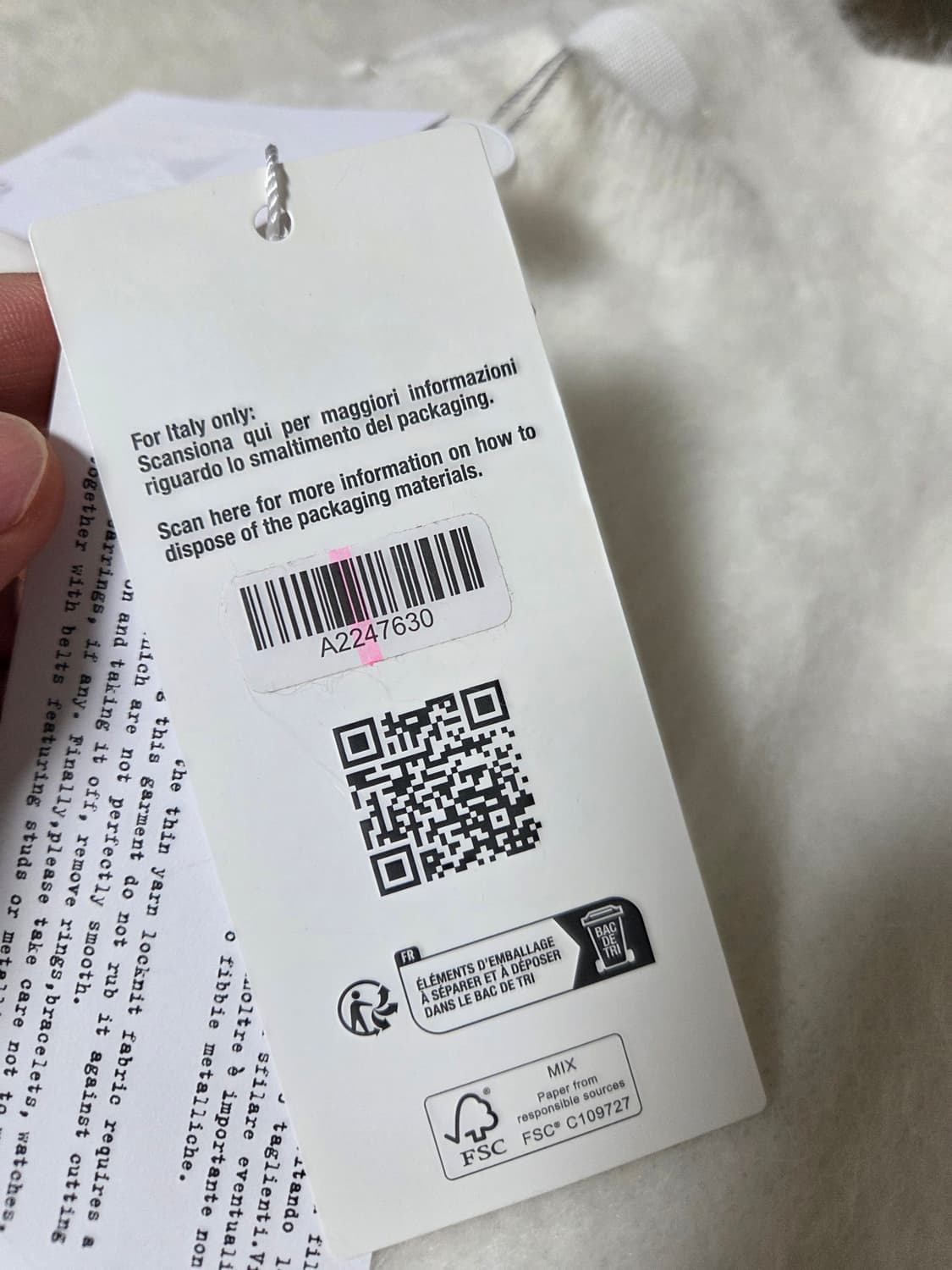 마르지엘라 앙고라 니트 상품이미지3