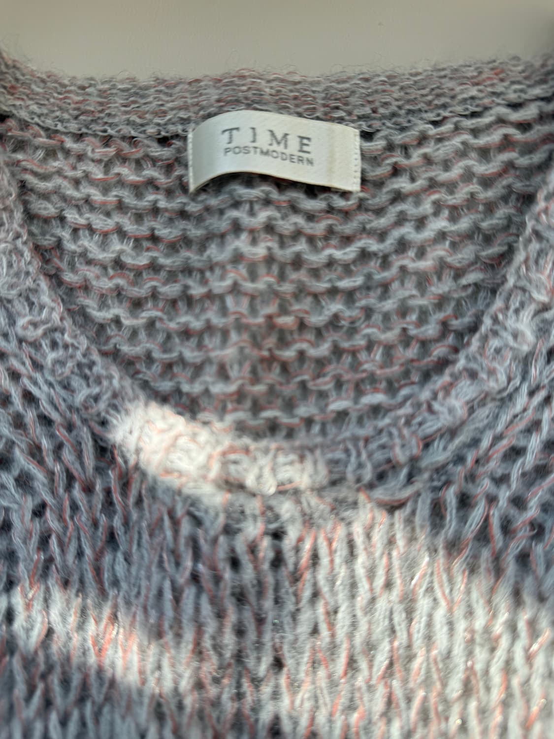 TIME 니트 90사이즈 타임 한섬 스웨터 여성상의 탑 상품이미지3