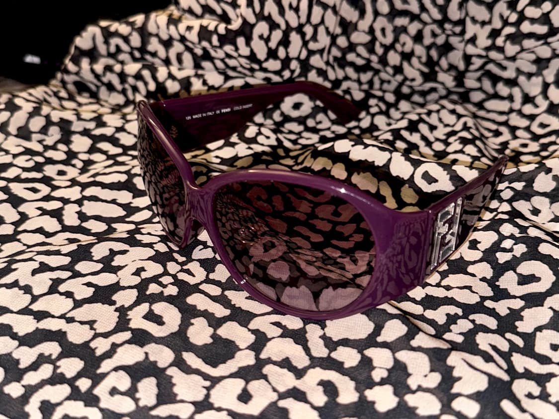 펜디 퍼플 버건디 선글라스 상품이미지2