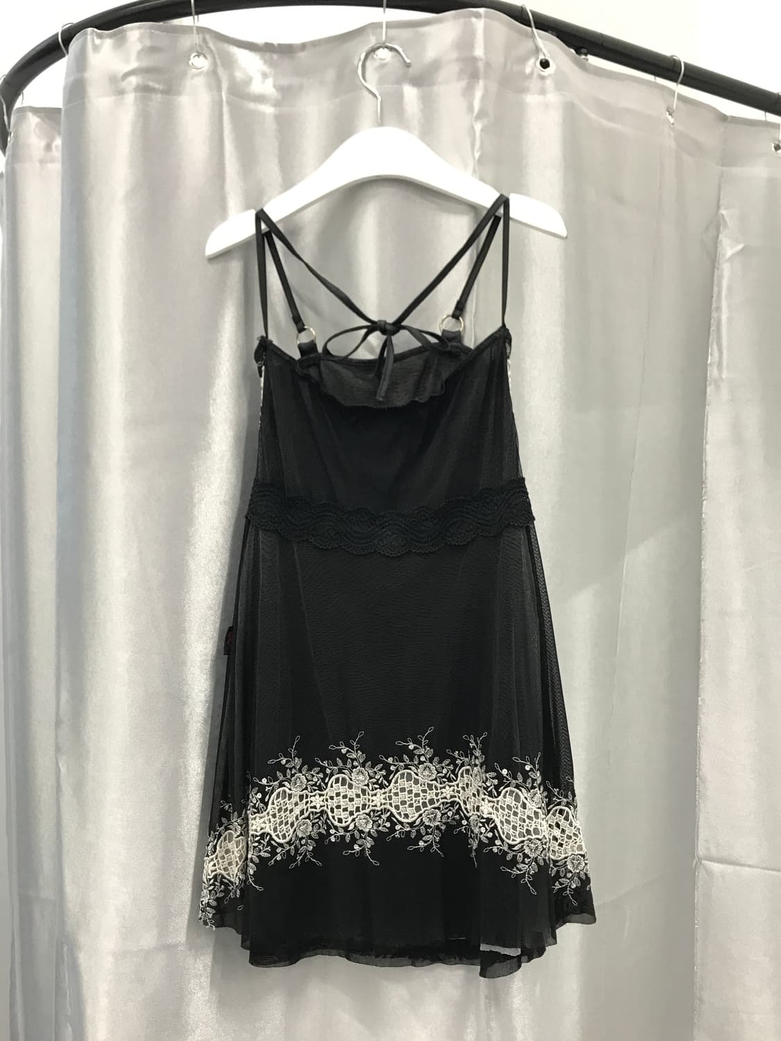 Ozz on Black lace detail mini onepiece 상품이미지6