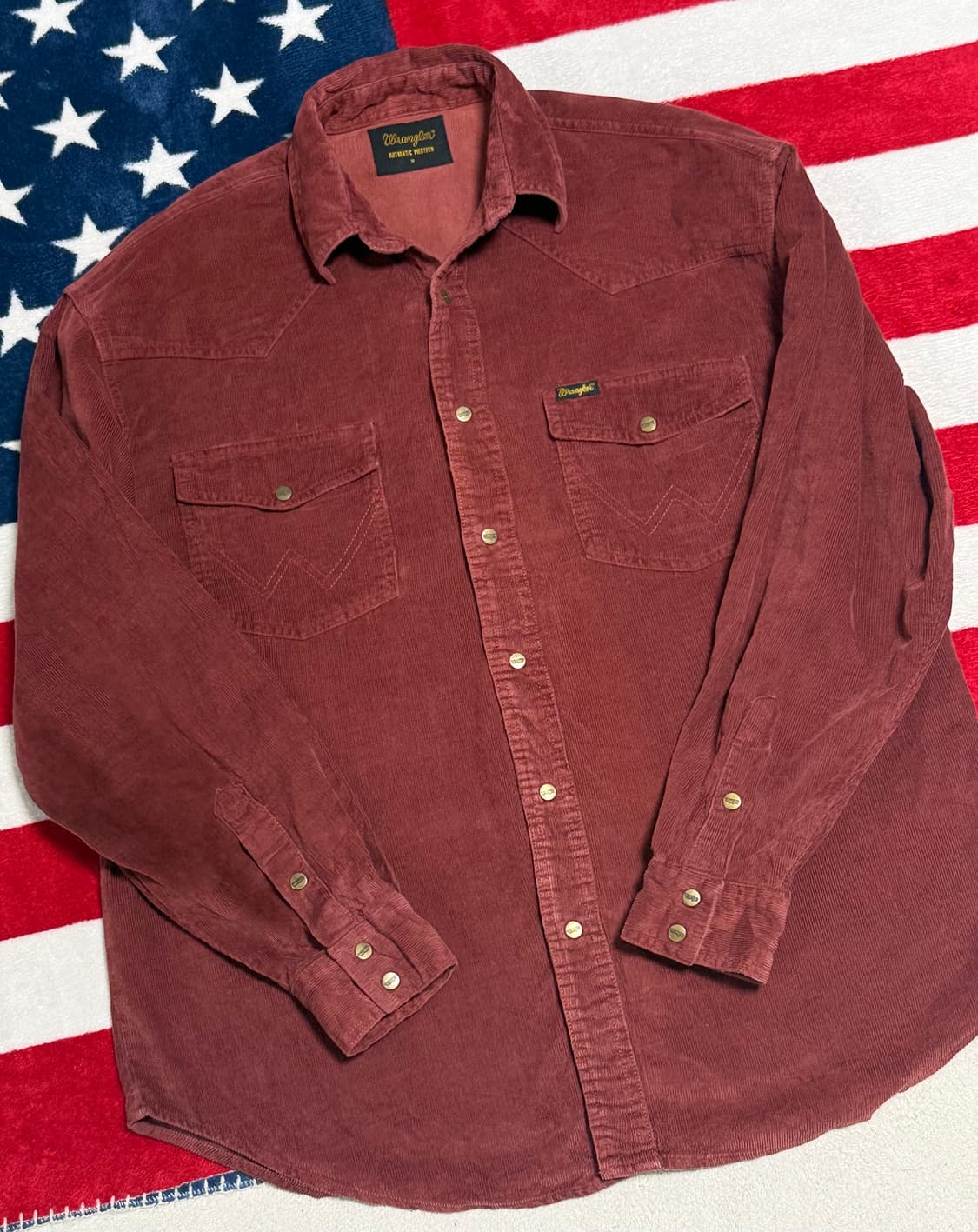 랭글러 코듀로이 웨스턴셔츠 Wrangler western shirt 상품이미지8