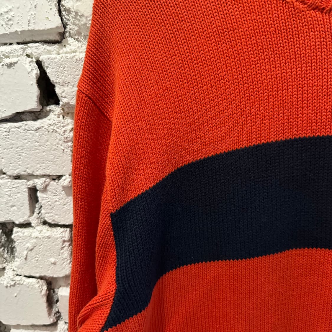 폴로 포니 아메카지 디테일 니트 상품이미지4