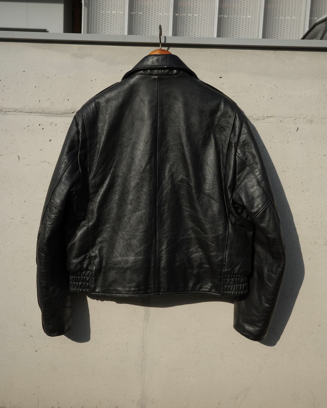 70s taylor leatherwear 시카고폴리스맨 레더 자켓 상품이미지7