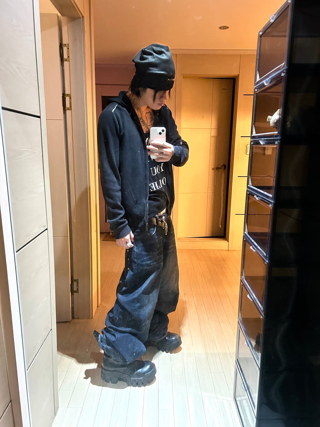 Armani Exchange 2way Slim Hoodie Zip Up 상품이미지7