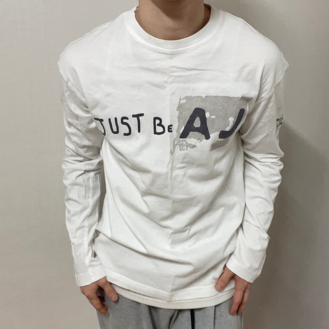 ARMANI WHITE LONG SLEEVE  상품이미지3