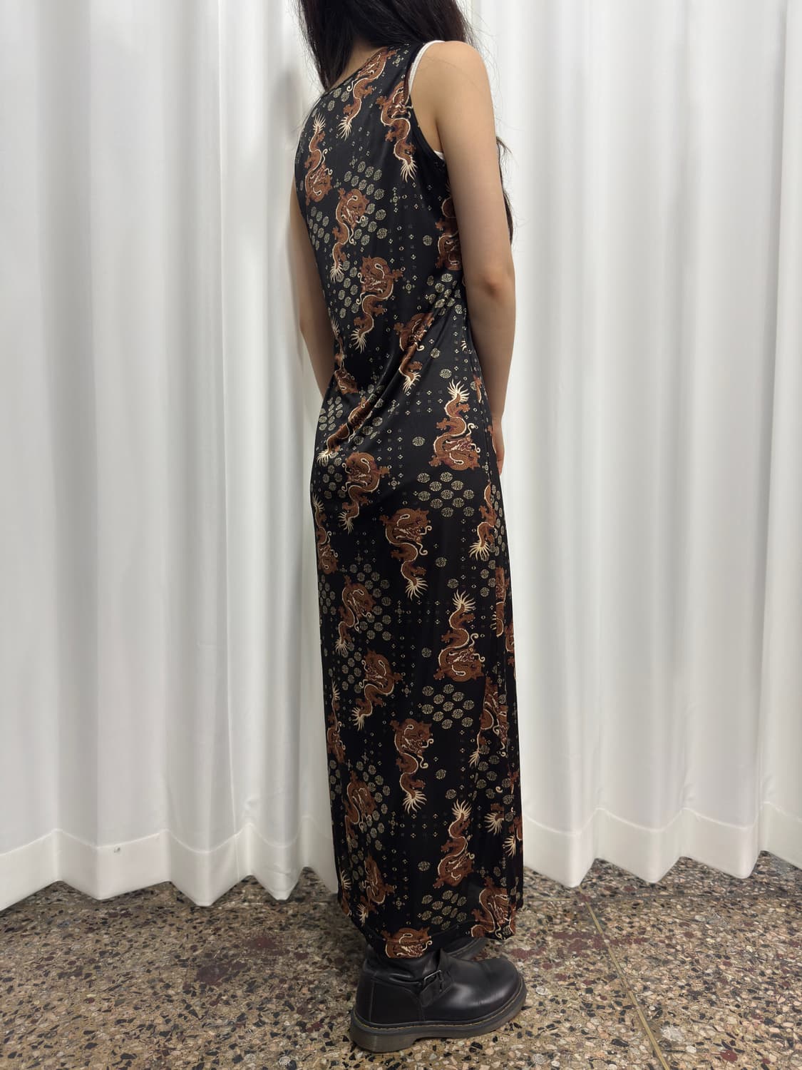 oriental dragon sleeveless dress 상품이미지6
