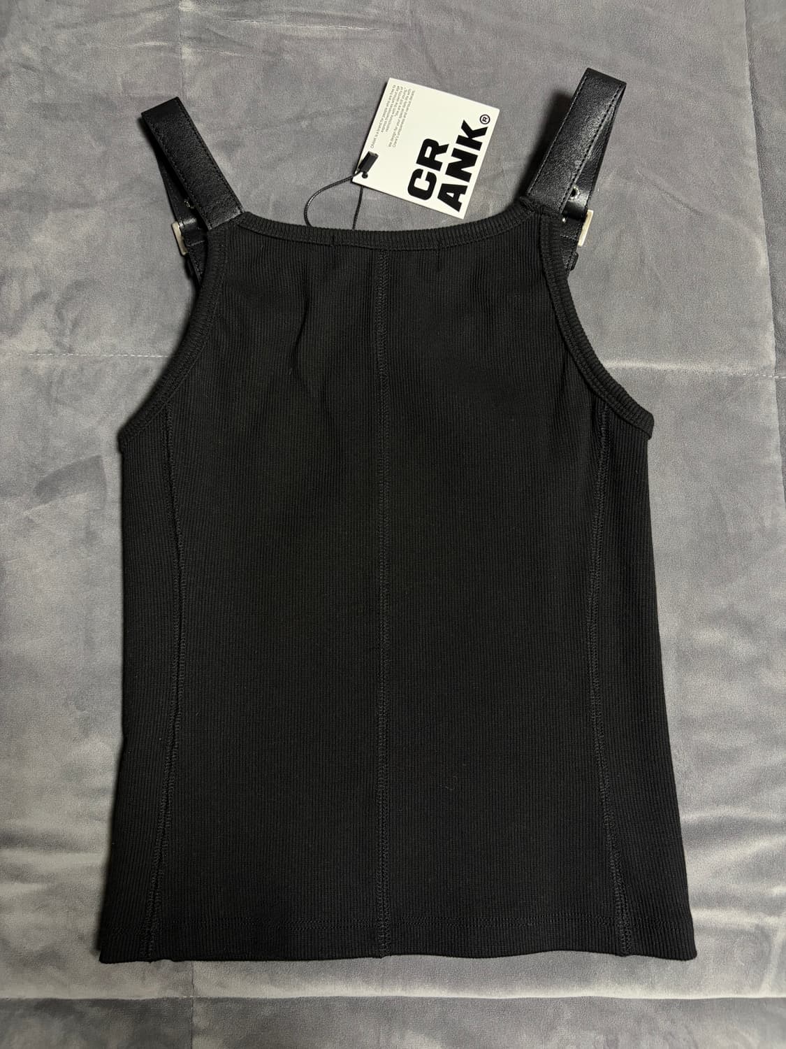 크랭크 CRANK RIBBED SLEEVELESS 새제품 상품이미지5