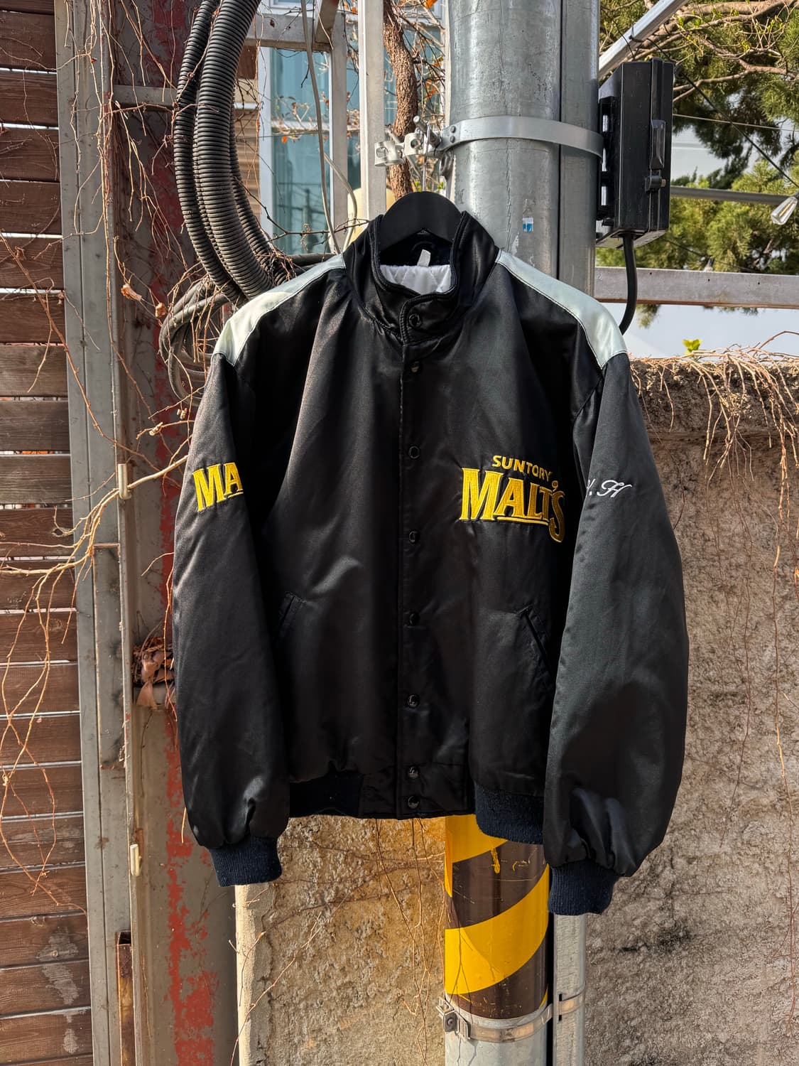 산토리 몰츠 베이스볼 바시티자켓  상품이미지2