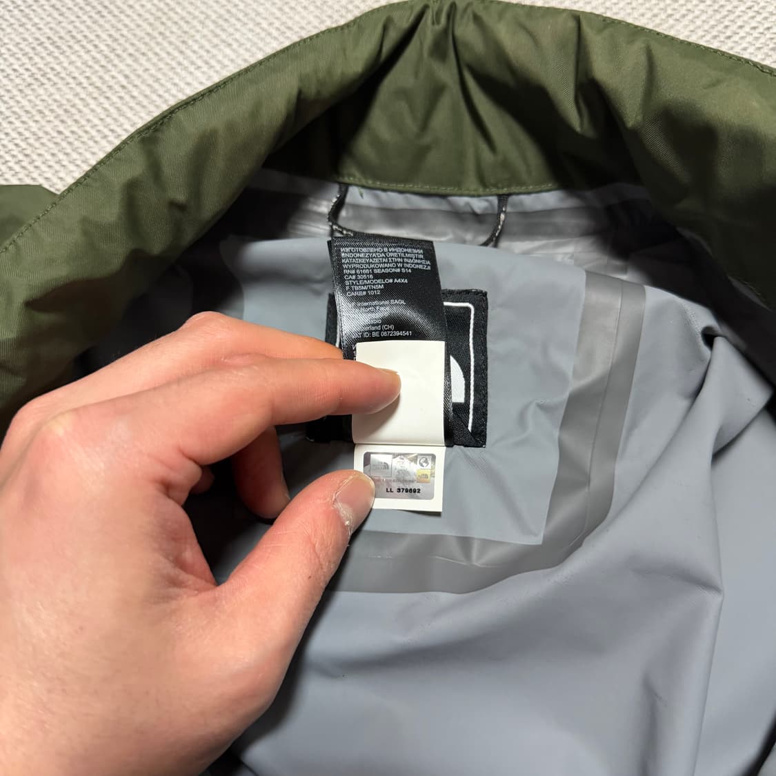 노스페이스 하이벤트 2.5L 심실링 바람막이 자켓 상품이미지5