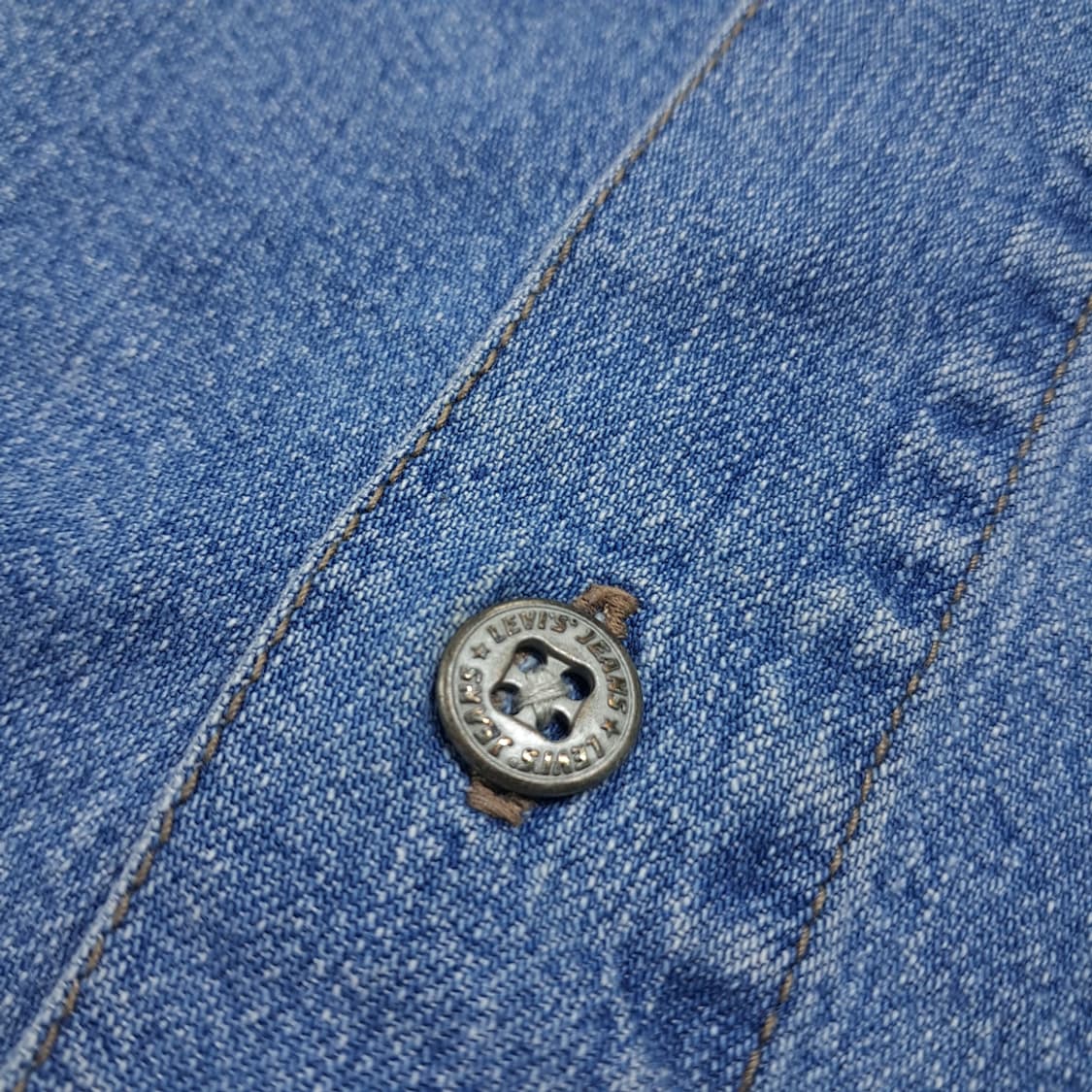 CL530 XL 리바이스 90s 레드탭 60521 데님 셔츠 남방 상품이미지5