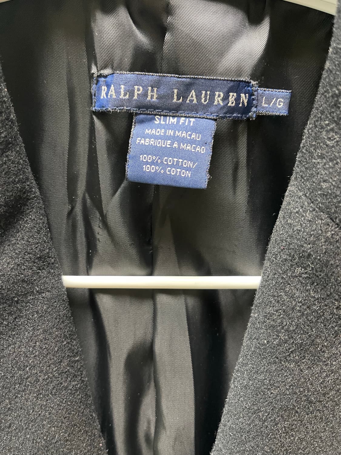 폴로랄프로렌 슬림핏 울 코트 55 상품이미지2