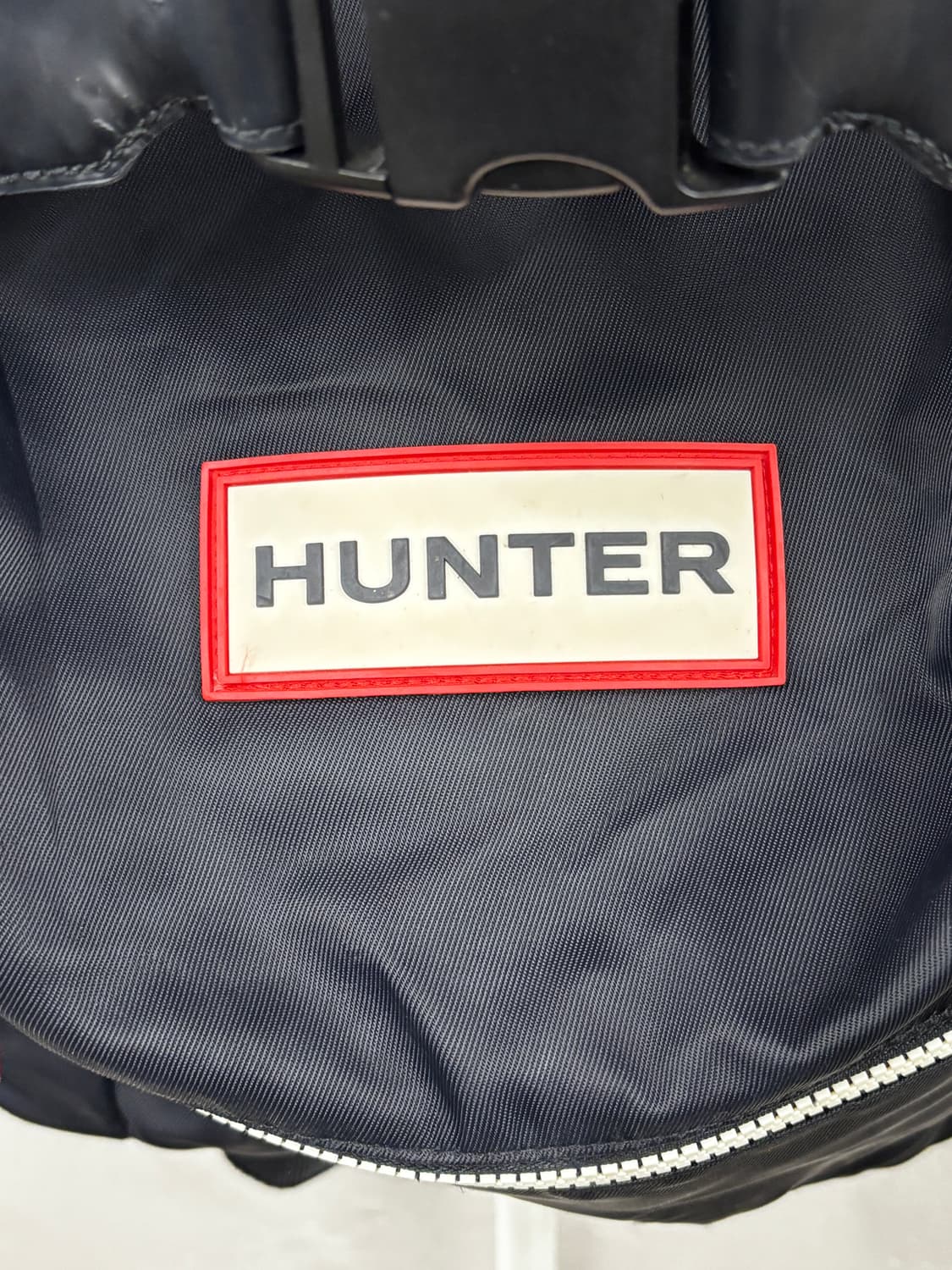 HUNTER 헌터 오리지널 나일론 미니 탑클립 백팩 블랙 상품이미지3