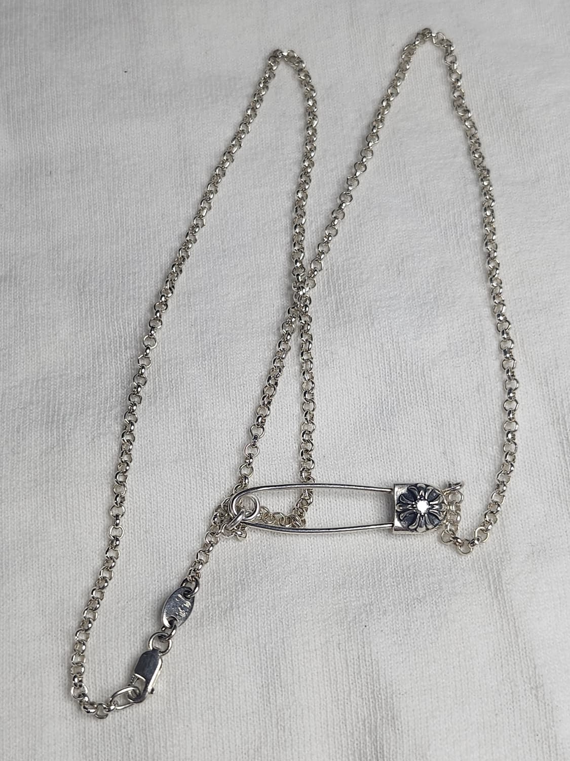 크롬하츠 세이프티핀 1p다이아 오리지널파베 ech 상품이미지2