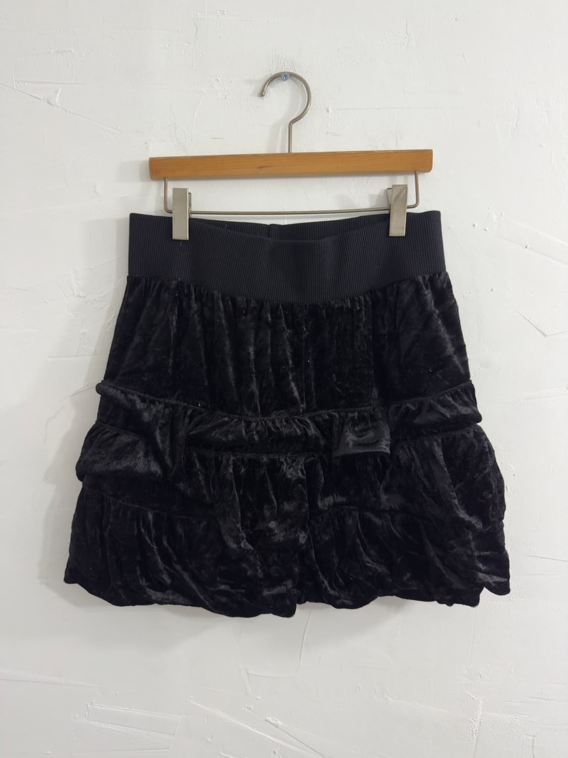 velvet shirring skirt 상품이미지1