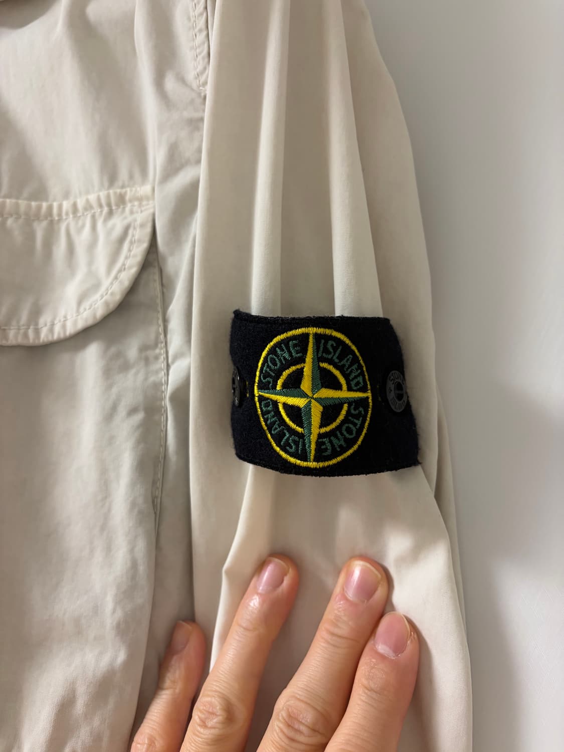 스톤아일랜드 올트이펙트 오버셔츠 상품이미지2