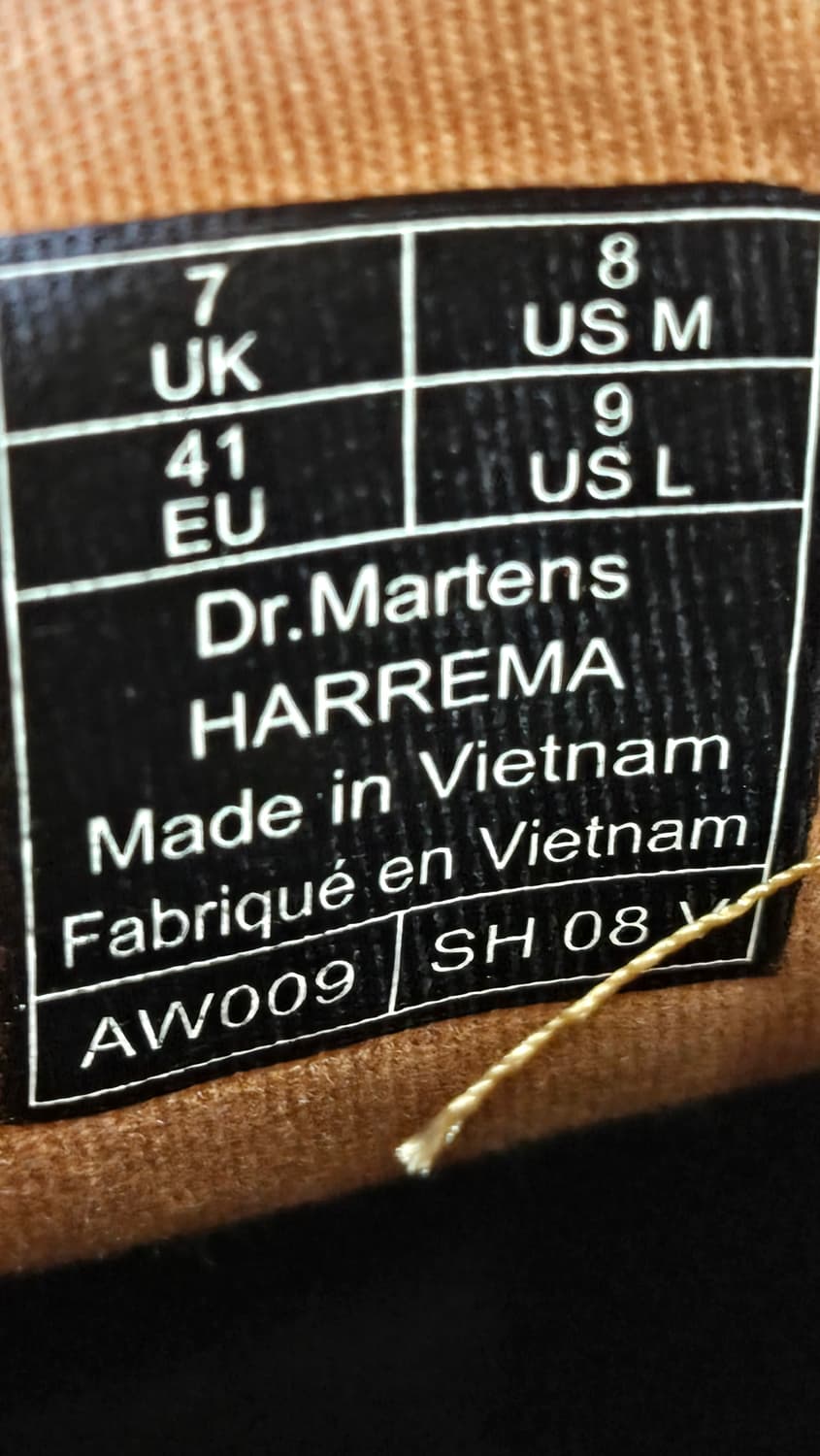 [UK7] 닥터마틴 하레마(HARREMA) 첼시 부츠 크레이지 호스 브라 상품이미지7