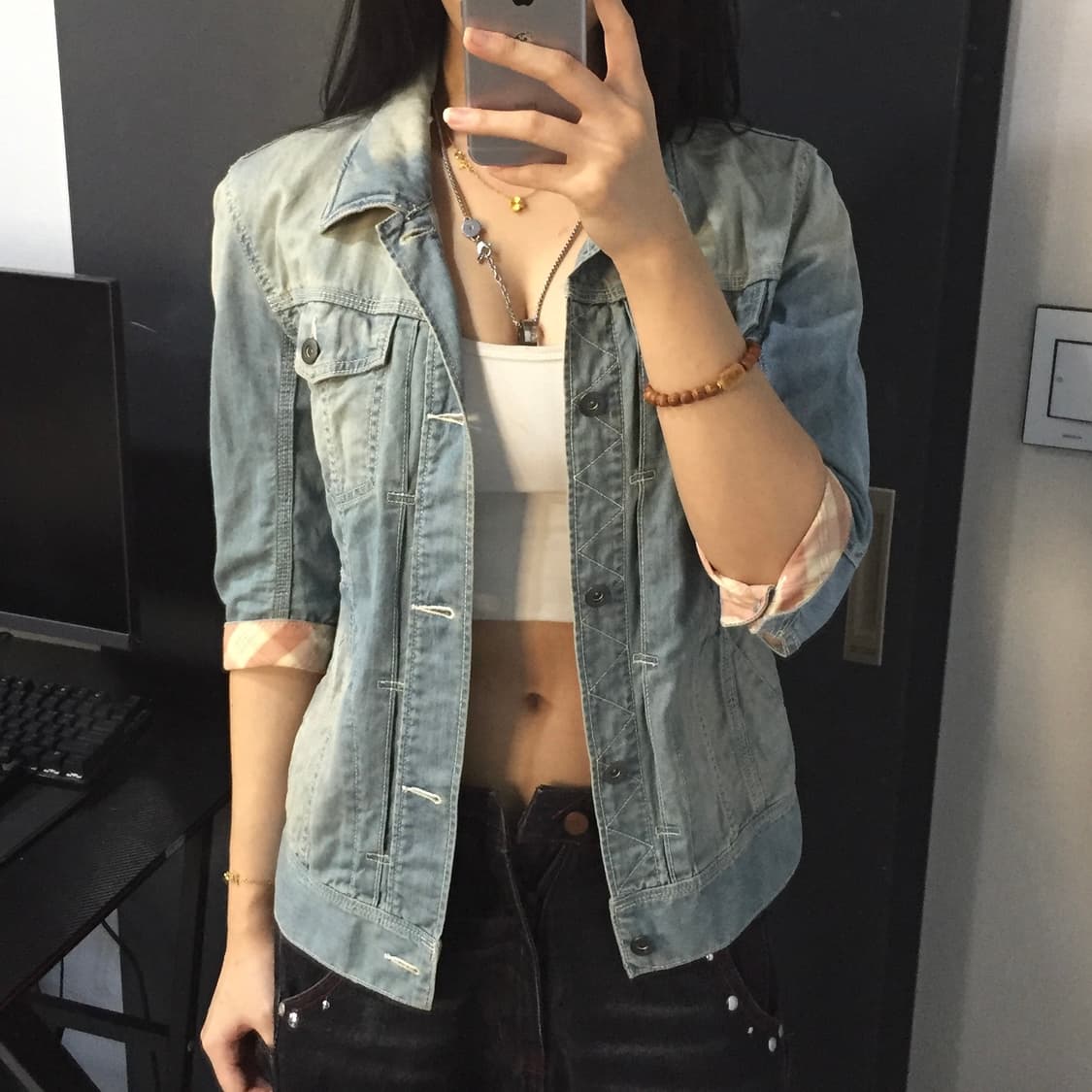 Mind blow 데미지 5부 데님자켓 상품이미지2