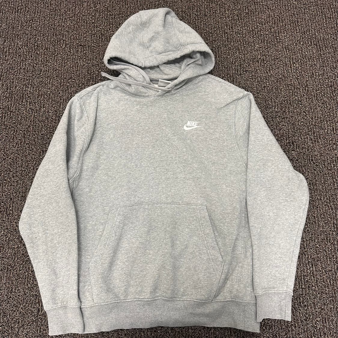 NIKE 나이키 기모 후드티 그레이 M 상품이미지1