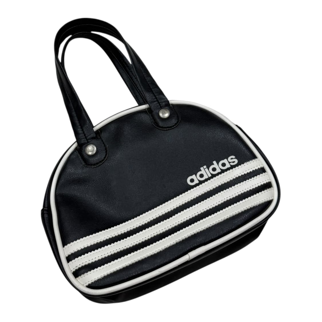 아디다스 빈티지 레더 토트백 Y2K 가방 블랙 상품이미지2