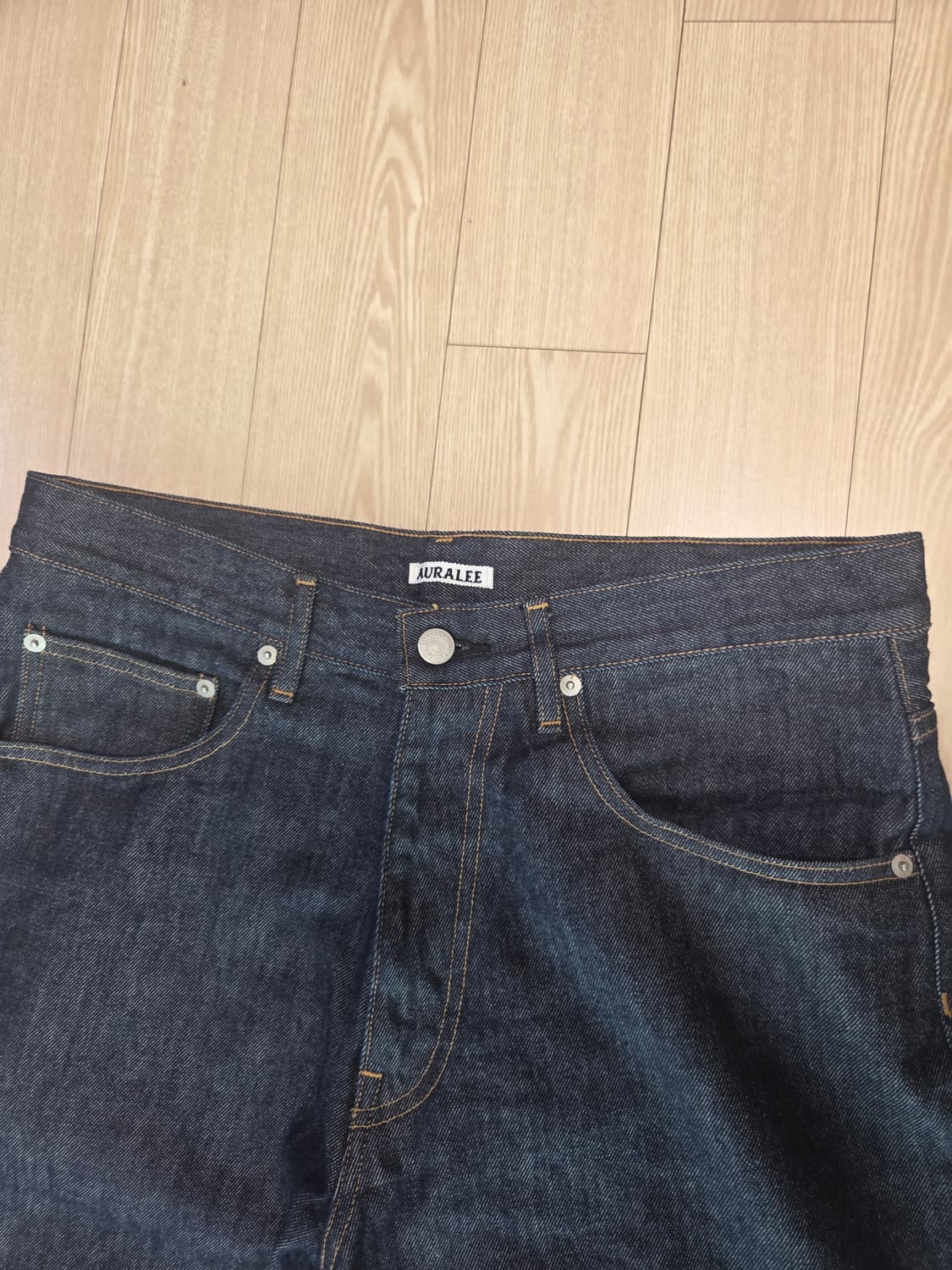 오라리 하드 트위스트 와이드 데님 상품이미지3