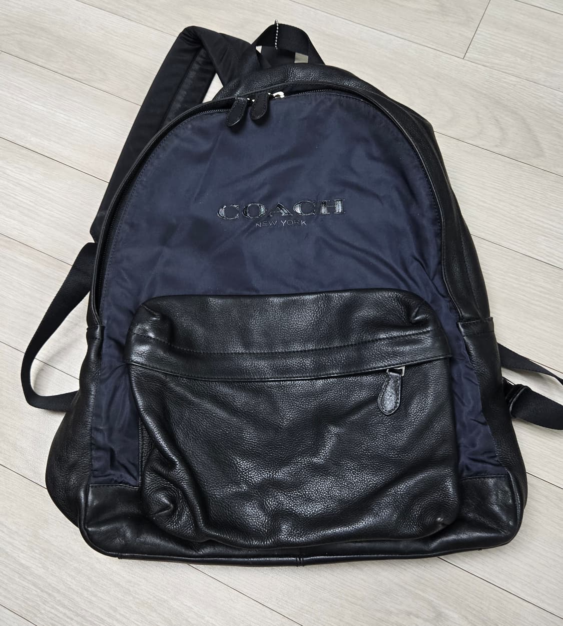 COACH 코치 나일론&레더 백팩 상품이미지4