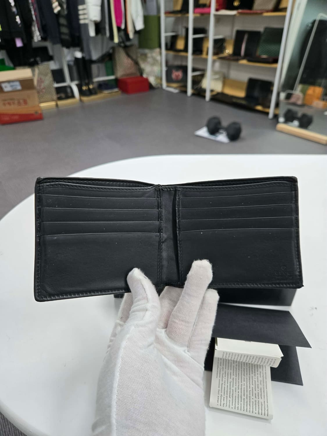 [50%할인] 구찌 웹삼선 반지갑 상품이미지5