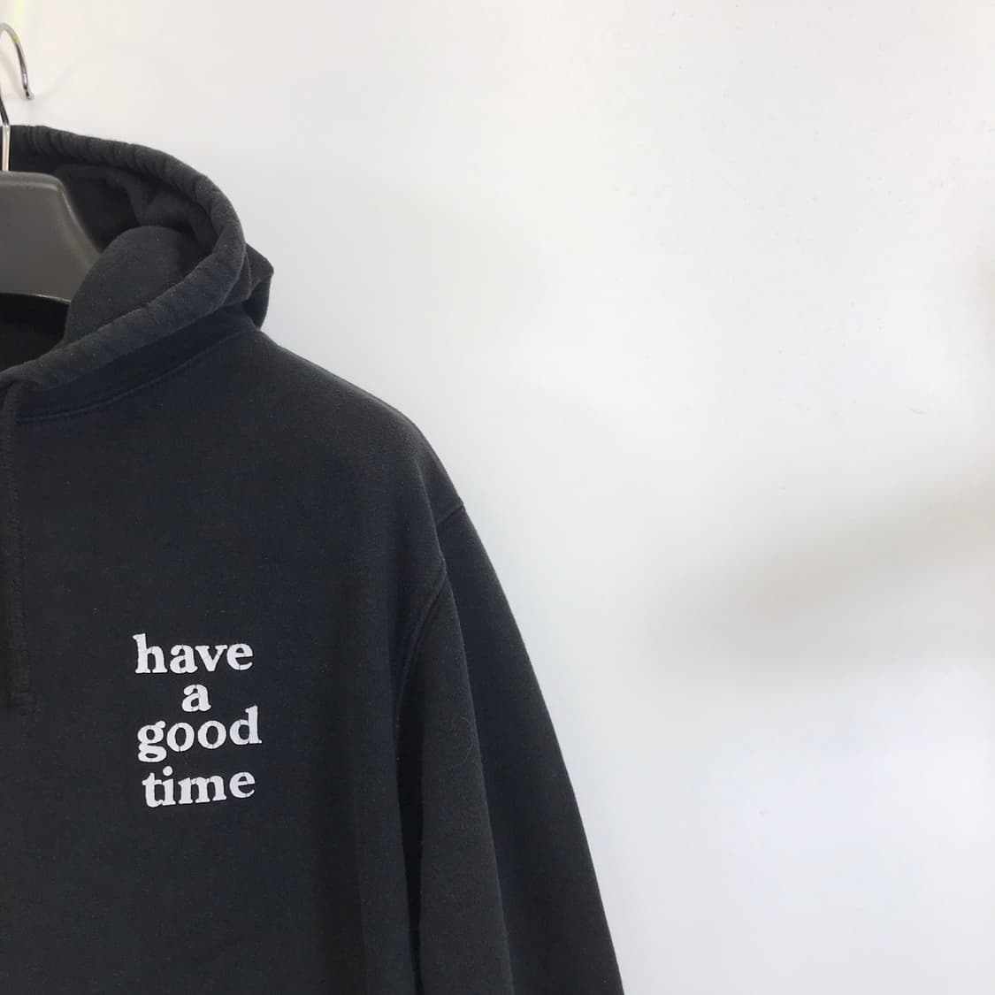 해브어굿타임 HAVE A GOOD TIME 백빅로고 후드 [M] 상품이미지2