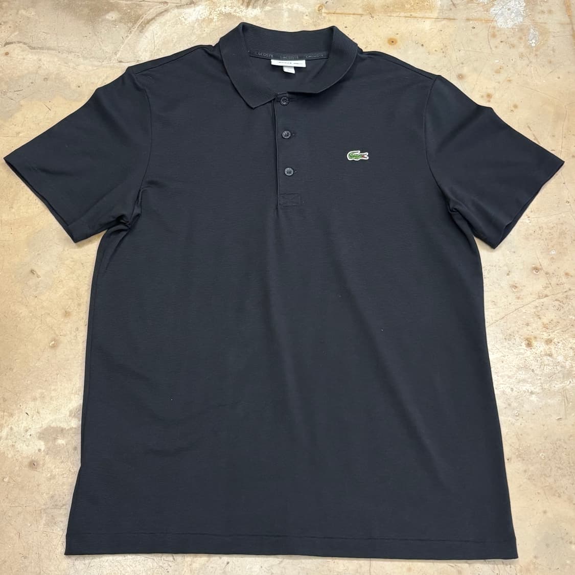 L 라코스테 블랙 카라티셔츠 상품이미지2