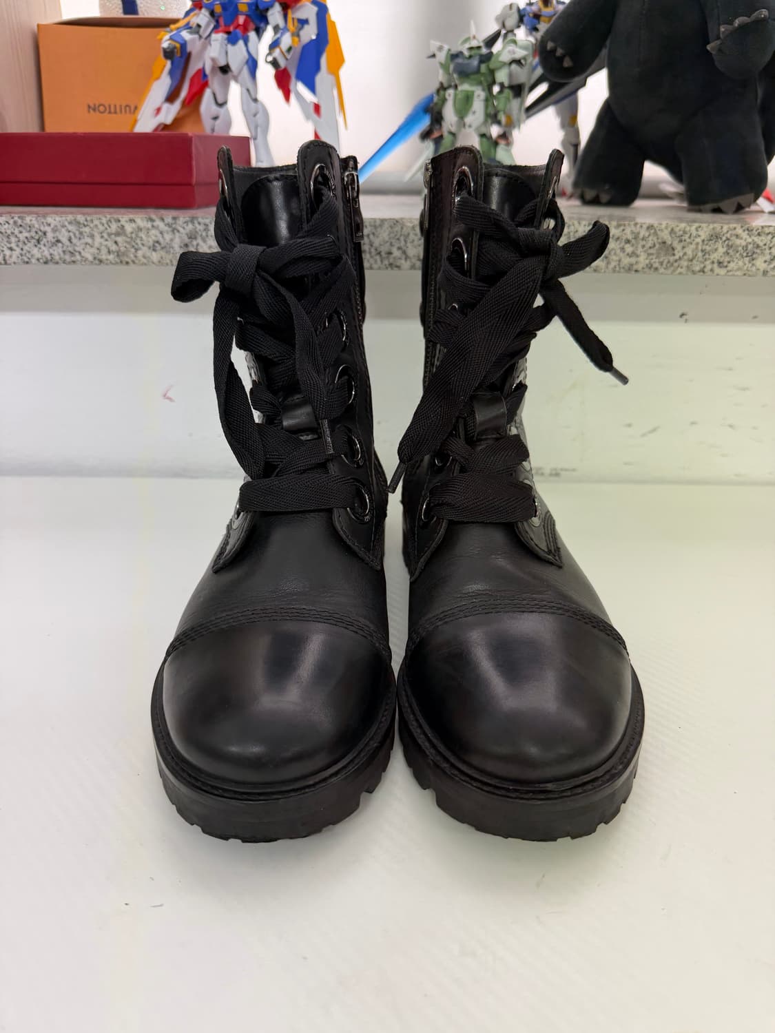 정품) 쟈딕앤볼테르 여성 블랙 워커 부츠 38 상품이미지1