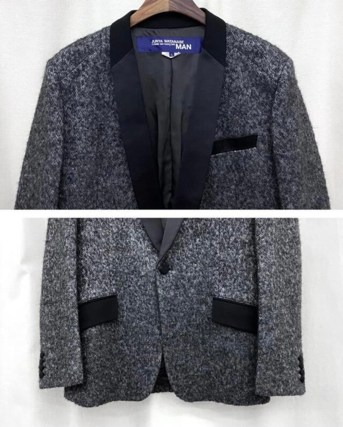 준야와타나베 맨 울 블레이저 상품이미지4